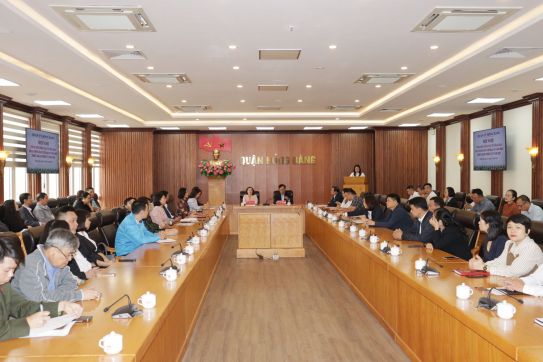 Quận ủy Hồng Bàng: Tiếp tục đẩy mạnh chuyển đổi số trên các lĩnh vực công tác tuyên giáo