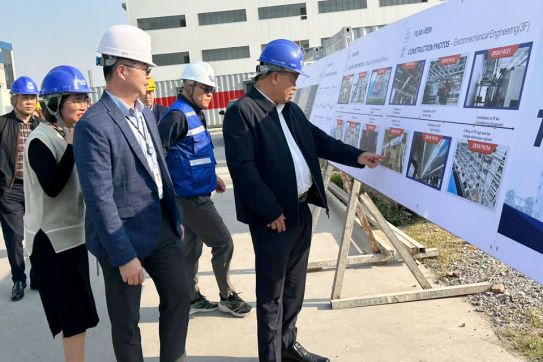 Đẩy nhanh tiến độ xây dựng các Dự án phát triển công nghiệp trong Khu công nghiệp, Khu kinh tế