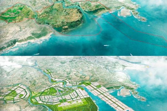 Thành lập Khu kinh tế ven biển phía Nam Hải Phòng, thành phố Hải Phòng có quy mô diện tích 20.000 ha