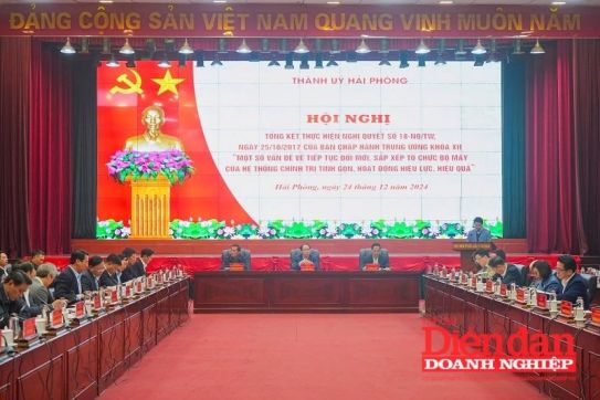 Hải Phòng: Quyết liệt trong việc tinh gọn tổ chức bộ máy