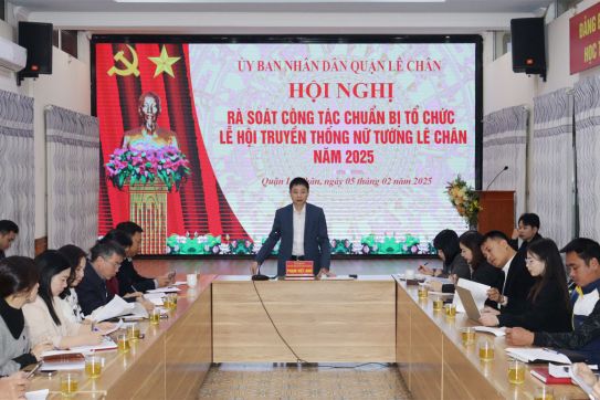 Lễ hội truyền thống Nữ tướng Lê Chân năm 2025 được tổ chức trong 3 ngày: 6, 7, 8 tháng 3 năm 2025