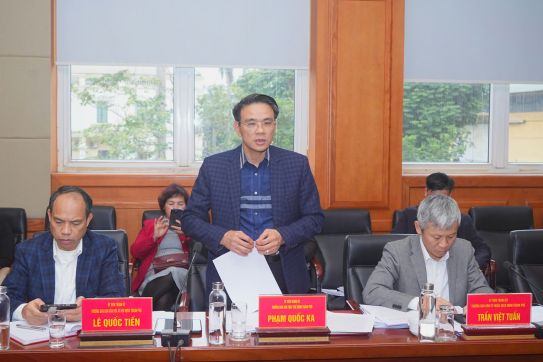 Kiểm tra dự thảo Nghị quyết trình Kỳ họp thứ 23 (Kỳ họp chuyên đề) HĐND thành phố khóa XVI