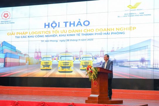 Hội thảo “Giải pháp Logistics tối ưu dành cho doanh nghiệp tại các khu công nghiệp, khu kinh tế tại thành phố Hải Phòng”