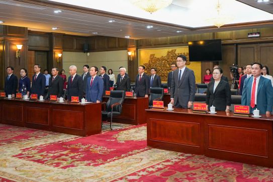 Lễ đón nhận Huân, Huy chương của Nhà nước Cộng hòa Dân chủ Nhân dân Lào cho các tập thể, cá nhân thuộc thành phố Hải Phòng