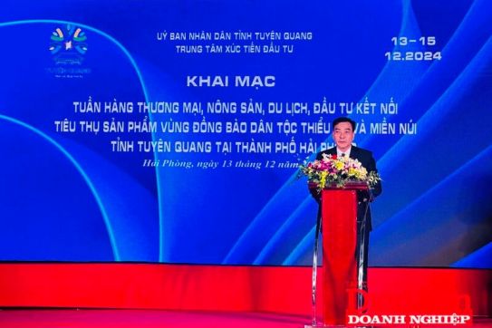 Tuyên Quang kết nối giao thương với Hải Phòng, Hải Dương