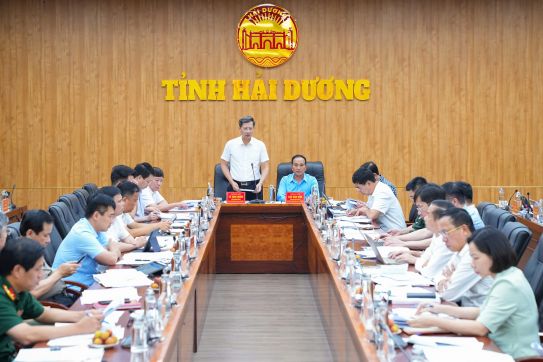 Thành phố Hải Phòng – tỉnh Hải Dương thống nhất xây dựng văn kiện trình Đại hội đại biểu Đảng bộ thành phố Hải Phòng sau hợp nhất, nhiệm kỳ 2025-2030