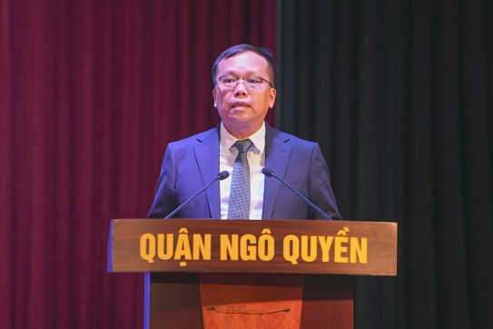 Quận Ngô Quyền phấn đấu thu ngân sách năm 2025 đạt hơn 2.612 tỷ đồng