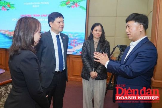 Hải Phòng: Tạo điều kiện thuận lợi cho các nhà đầu tư Trung Quốc
