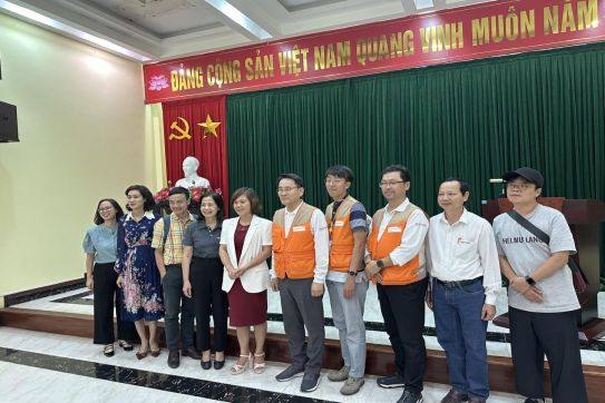 Tổ chức Tầm Nhìn Thế Giới đến thăm và làm việc tại Hải Phòng.