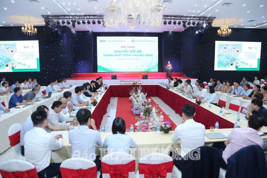 Hội thảo chuyển đổi số trong hoạt động khuyến nông