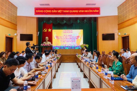Đoàn công tác thành phố Hải Phòng học tập trao đổi kinh nghiệm về Chuyển đổi số và Cải cách thủ tục hành chính tại tỉnh Bà Rịa - Vũng Tàu