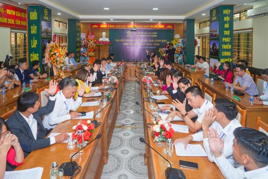 Hiệp hội Hỗ trợ phát triển công nghiệp Hải Phòng - Đại hội Lần thứ Nhất nhiệm kỳ (2024-2029)