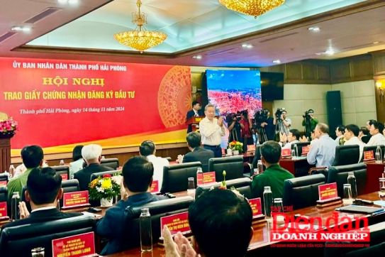 Sự thành công của doanh nghiệp là sự thành công của Hải Phòng