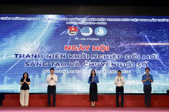 Ngày hội “Thanh niên khởi nghiệp đổi mới sáng tạo và chuyển đổi số” năm 2024