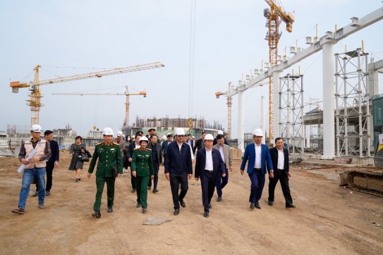 Lãnh đạo thành phố kiểm tra tiến độ các Dự án trọng điểm của thành phố