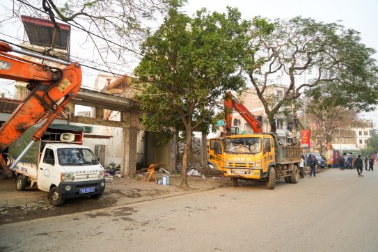 Hoàn thành GPMB phục vụ Dự án Khu nhà ở xã hội tại Tổng kho 3 Lạc Viên