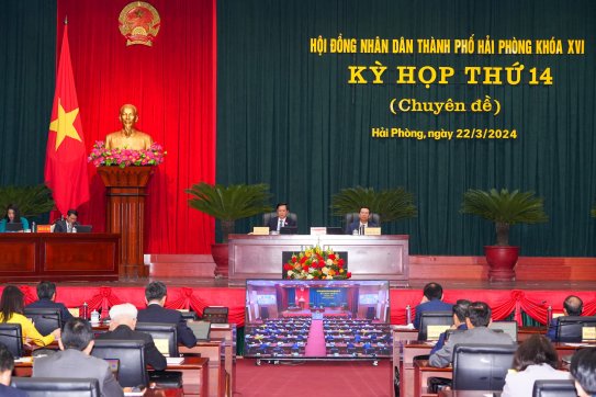 Thông qua 12 Nghị quyết tại Kỳ họp thứ 14 (kỳ họp chuyên đề) HĐND thành phố khóa XVI, nhiệm kỳ 2021 - 2026