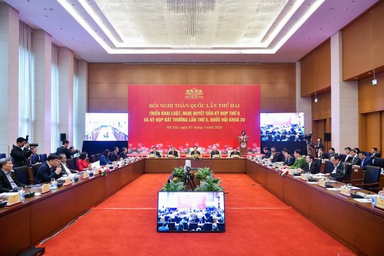 Hội nghị toàn quốc triển khai Luật, Nghị quyết của Kỳ họp thứ 6 và Kỳ họp bất thường lần thứ 5, Quốc hội khóa 15