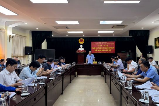 Tham gia ý kiến vào Dự thảo Luật Công đoàn (sửa đổi)