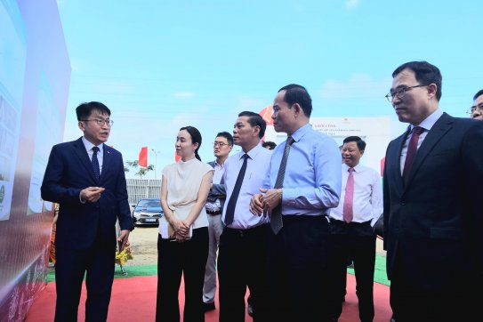 Khởi công Dự án Nhà máy sản xuất vật liệu phân hủy sinh học công nghệ cao ECOVANCE tại KCN Đình Vũ với tổng mức đầu tư gần 2.400 tỷ đồng