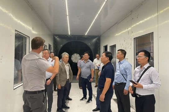 Đoàn công tác thành phố làm việc tại Hoa Kỳ và Ca-na-da, nghiệm thu kết quả thí nghiệm hầm gió cầu Nguyễn Trãi