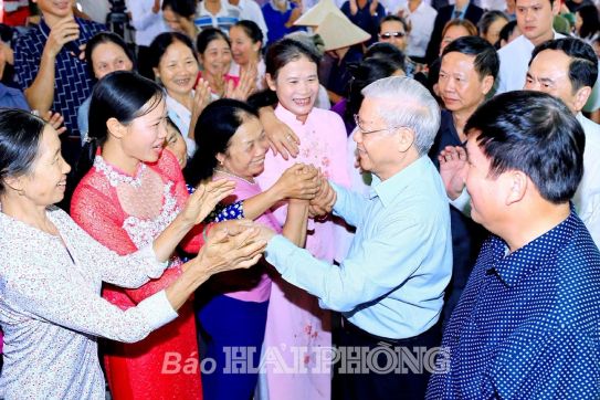 Tổng Bí thư Nguyễn Phú Trọng với Hải Phòng - Kỳ 2: Mãi mãi khắc ghi