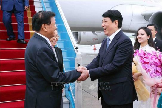 Tổng Bí thư, Chủ tịch nước Lào Thongloun Sisoulith sẽ thăm cấp Nhà nước đến Việt Nam