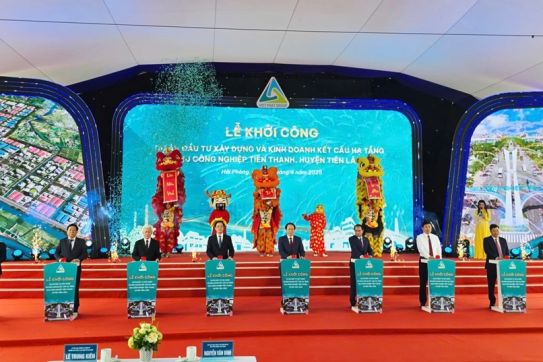 $184-million 'green' IP begins construction in Haiphong