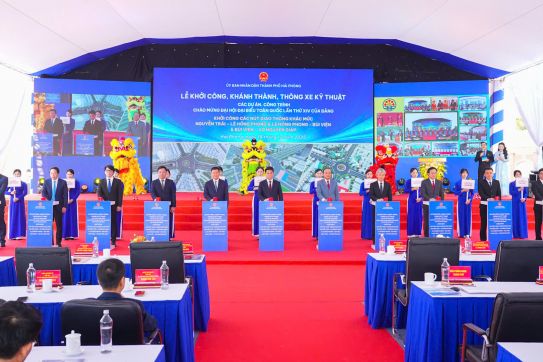 Hai Phong: Groundbreaking and Inauguration of 14 Key Projects to Celebrate Major Holidays in April and May