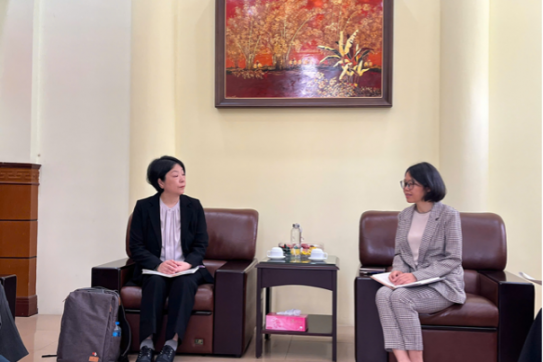 Kitakyushu Delegation works with Hai Phong Department of Foreign Affairs to Promote Rural Waste Management Project