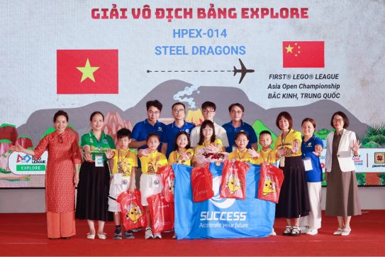 Trao giải Sân chơi ROBOTACON First Lego League Hải Phòng 2026