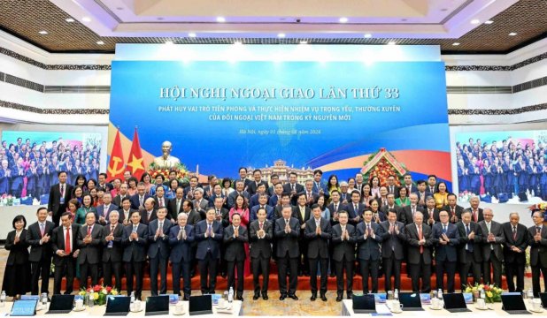 Hội nghị Ngoại giao lần thứ 33: Khẳng định vai trò tiên phong, đưa đối ngoại Việt Nam vững bước vào kỷ nguyên mới