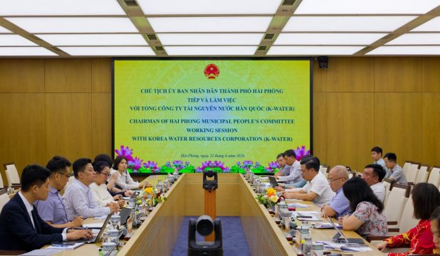하이퐁(Hai Phong)시와 K-water: 베트남 최초의 스마트 물관리 도시를 향한 전략적 협력