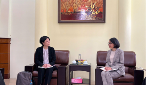 北九州市代表団、ハイフォン市外務局と会談―農村部廃棄物管理プロジェクトを推進