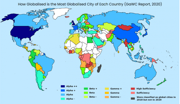 Positioning Hai Phong within the Global Urban System