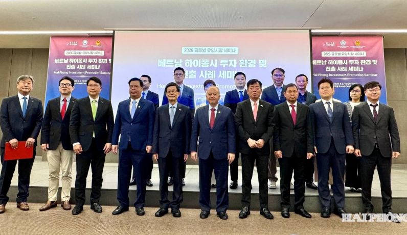하이퐁(Hai Phong) – 한국: 자원 개통, 새로운 시대의 지속 가능한 발전 공간 구축
